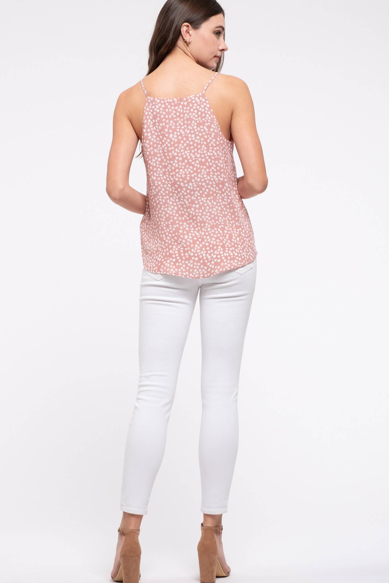 Dusty Pink Speckled Cami