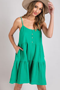 Beachy Green Dress