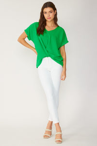 Green with Envy Top